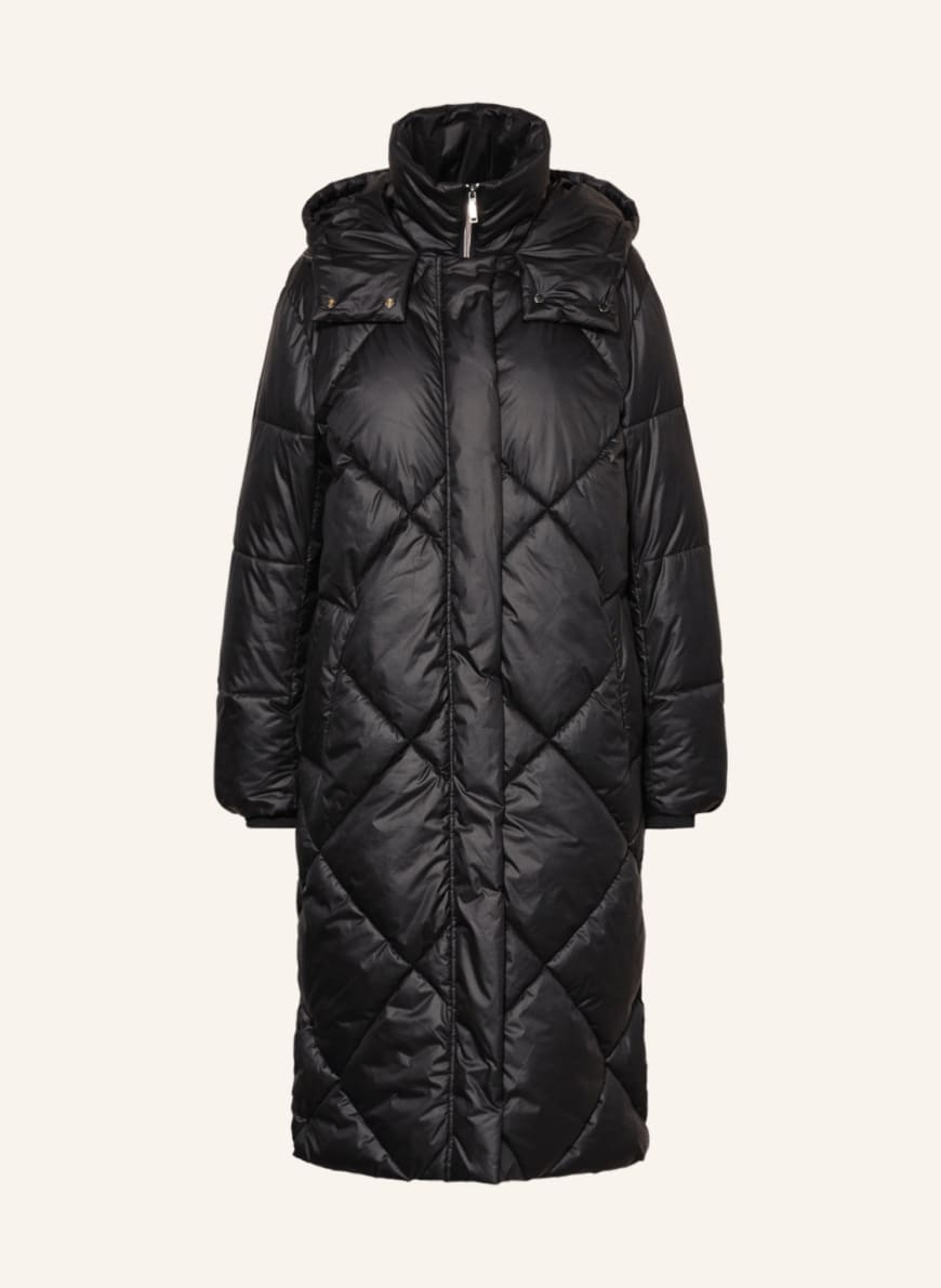 ESPRIT Collection Quilted coat, Color: BLACK (Image 1)
