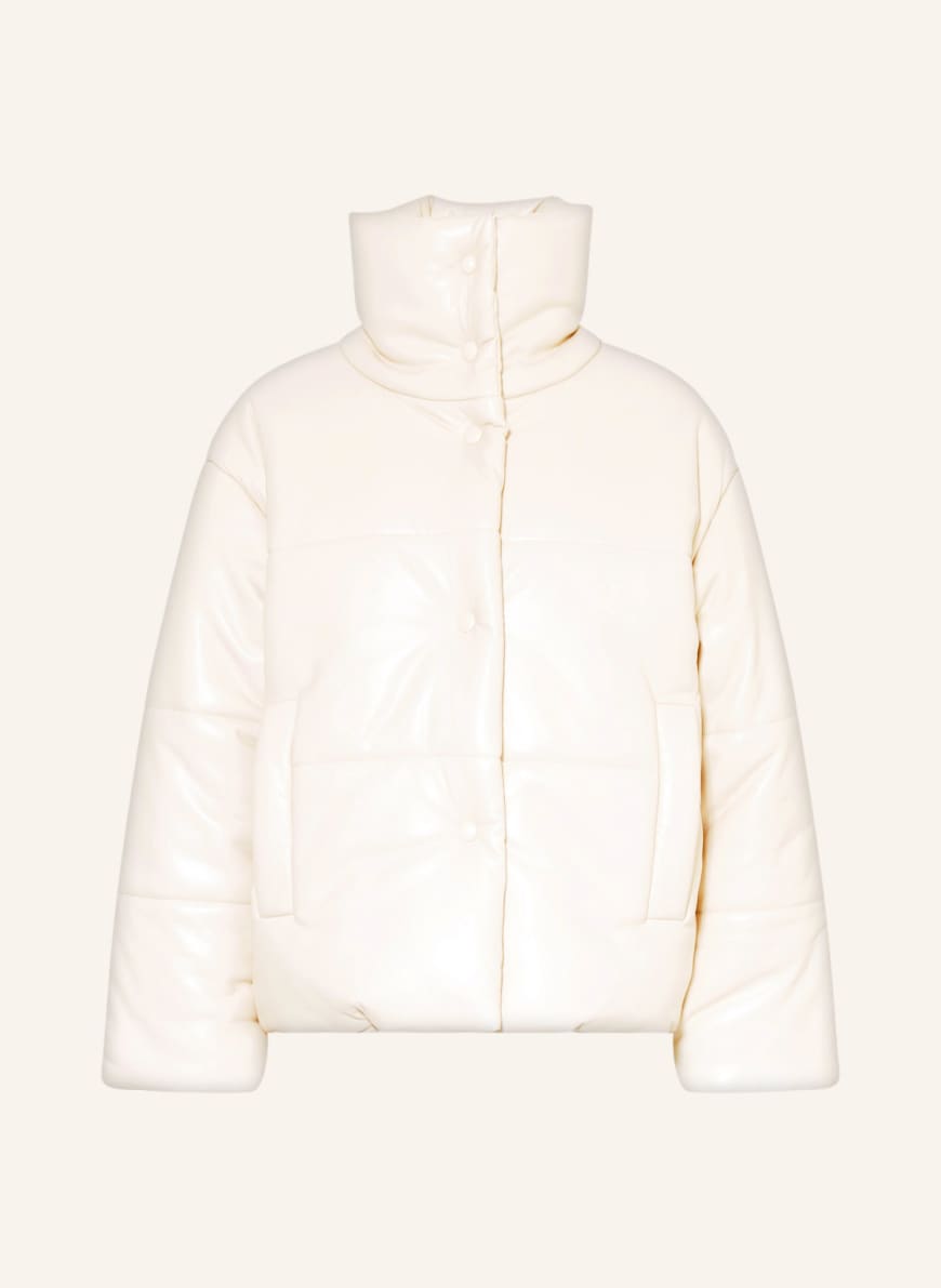 Nanushka Quilted jacket HIDE in leather look, Color: CREAM (Image 1)