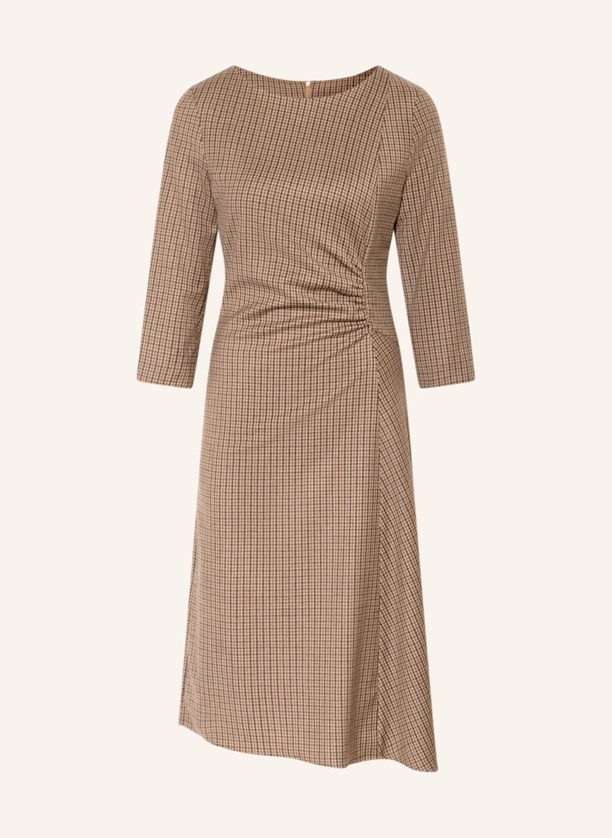 WEEKEND MaxMara Kleid UCCIO mit 3/4-Arm, Farbe: SCHWARZ/ BRAUN/ HELLBRAUN (Bild 1)