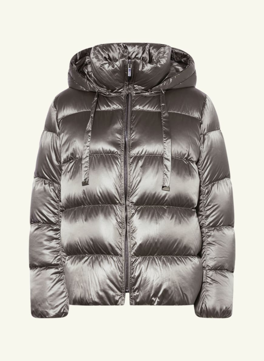 Max Mara Down jacket SPACES with detachable hood in gray | Breuninger