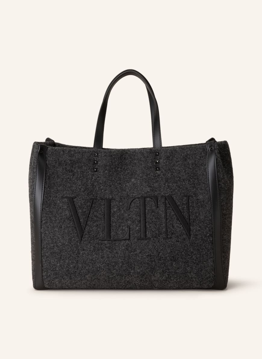 VALENTINO GARAVANI Shopper , Farbe: DUNKELGRAU/ SCHWARZ(Bild 1)