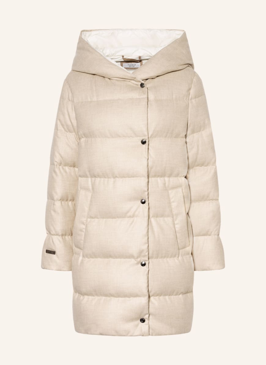 PESERICO Down coat, Color: BEIGE (Image 1)
