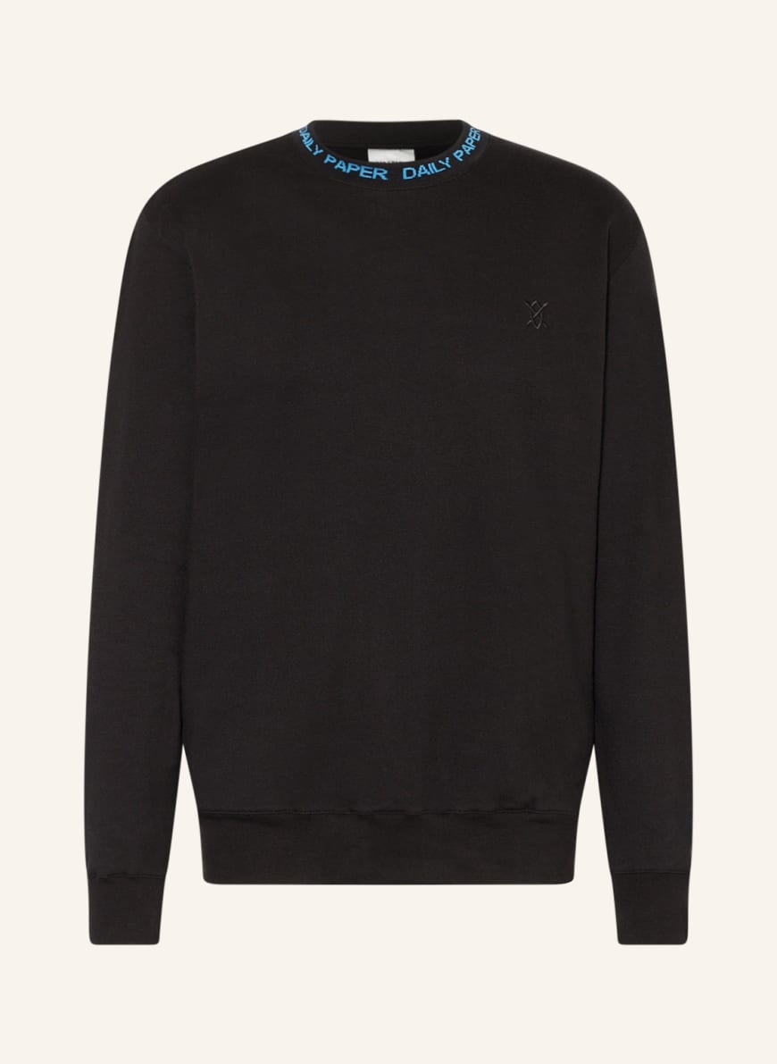 DAILY PAPER Sweatshirt ERIB, Color: BLACK (Image 1)