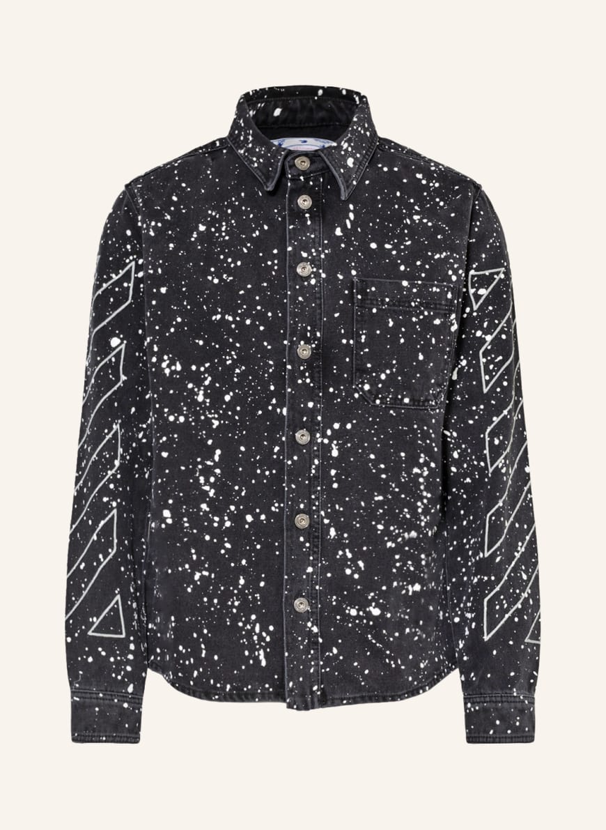 Off-White Denim jacket in black/ white | Breuninger