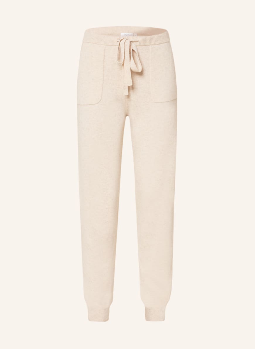darling harbour Knit trousers, Color: BEIGE (Image 1)