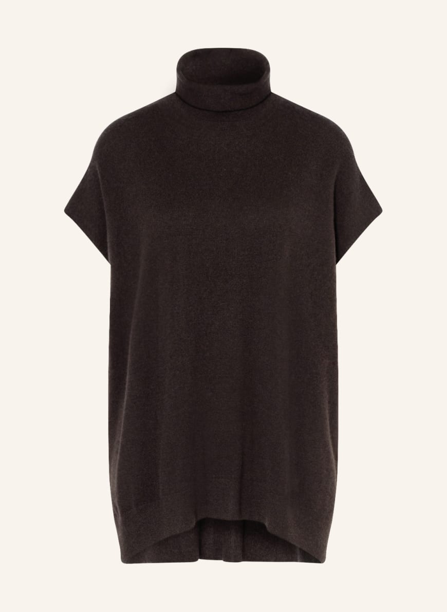 SMINFINITY Cashmere sweater vest , Color: DARK BROWN (Image 1)