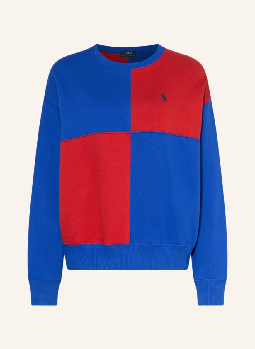POLO RALPH LAUREN Sweatshirt in blue/ red | Breuninger