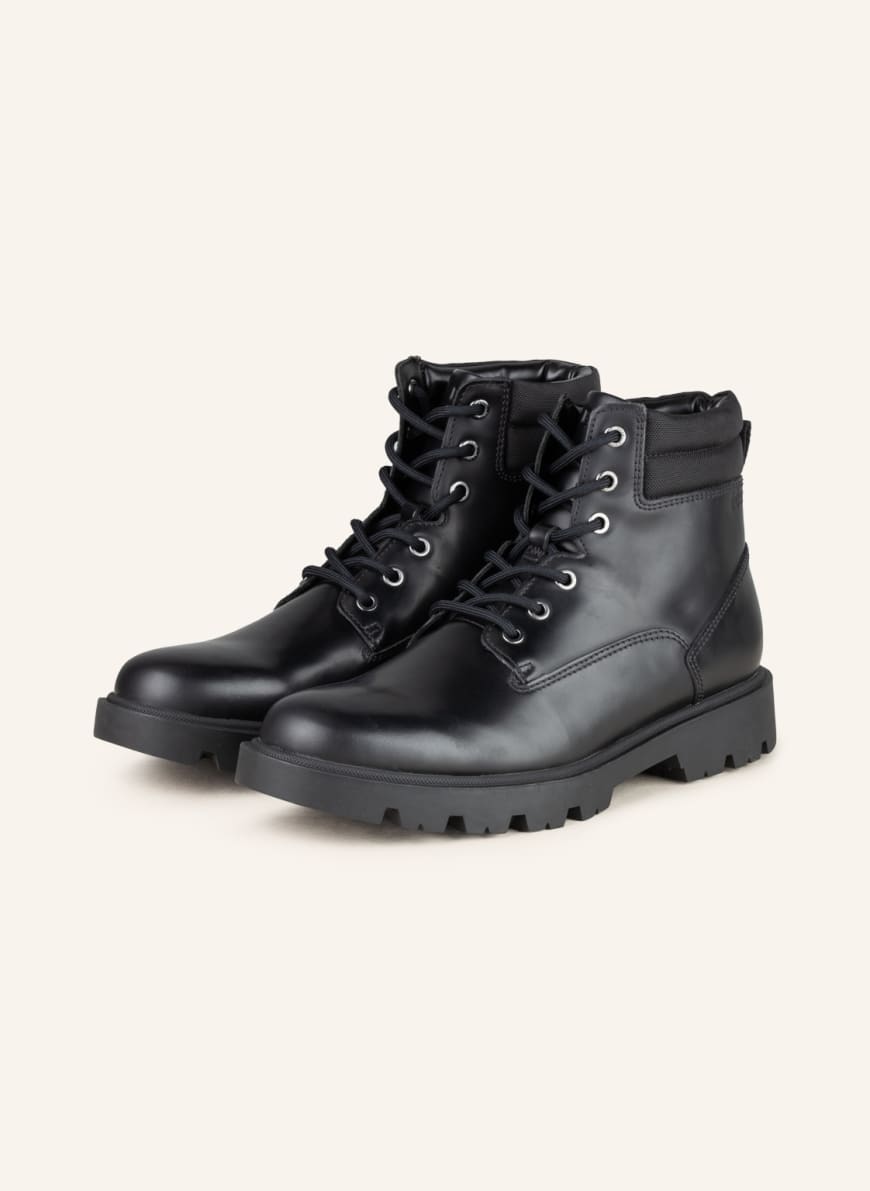 BOSS Lace-up boots ADLEY, Color: BLACK (Image 1)