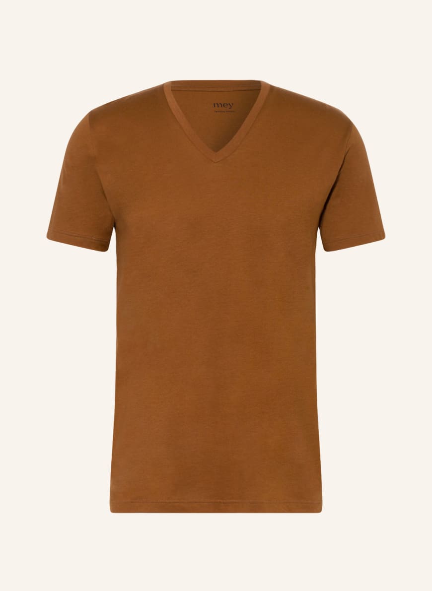 mey Lounge-Shirt Serie DRY COTTON COLOUR, Farbe: COGNAC (Bild 1)