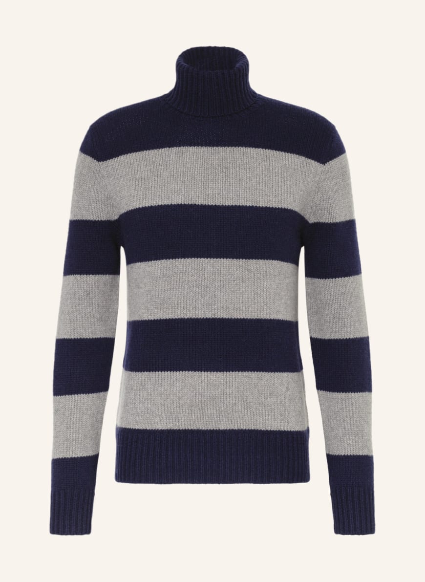 POLO RALPH LAUREN Turtleneck sweater in dark blue/ gray | Breuninger