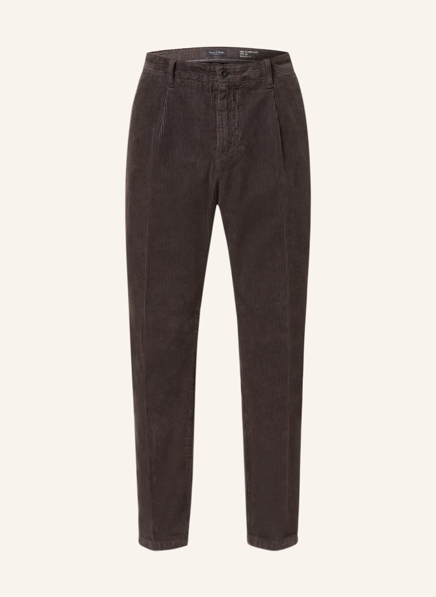 Marc O'Polo Corduroy chinos BELSBO Relaxed Fit, Color: DARK BROWN(Image 1)