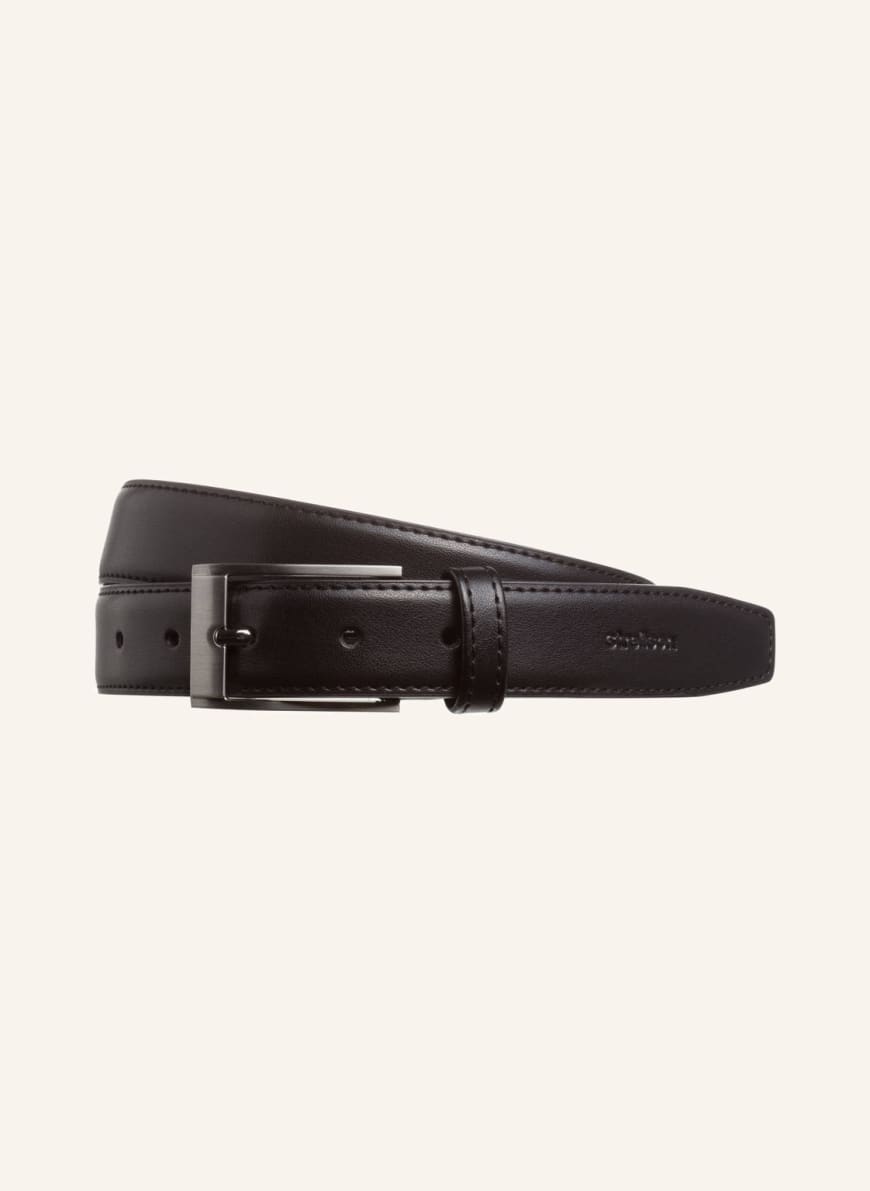 STRELLSON Leather belt , Color: BLACK (Image 1)