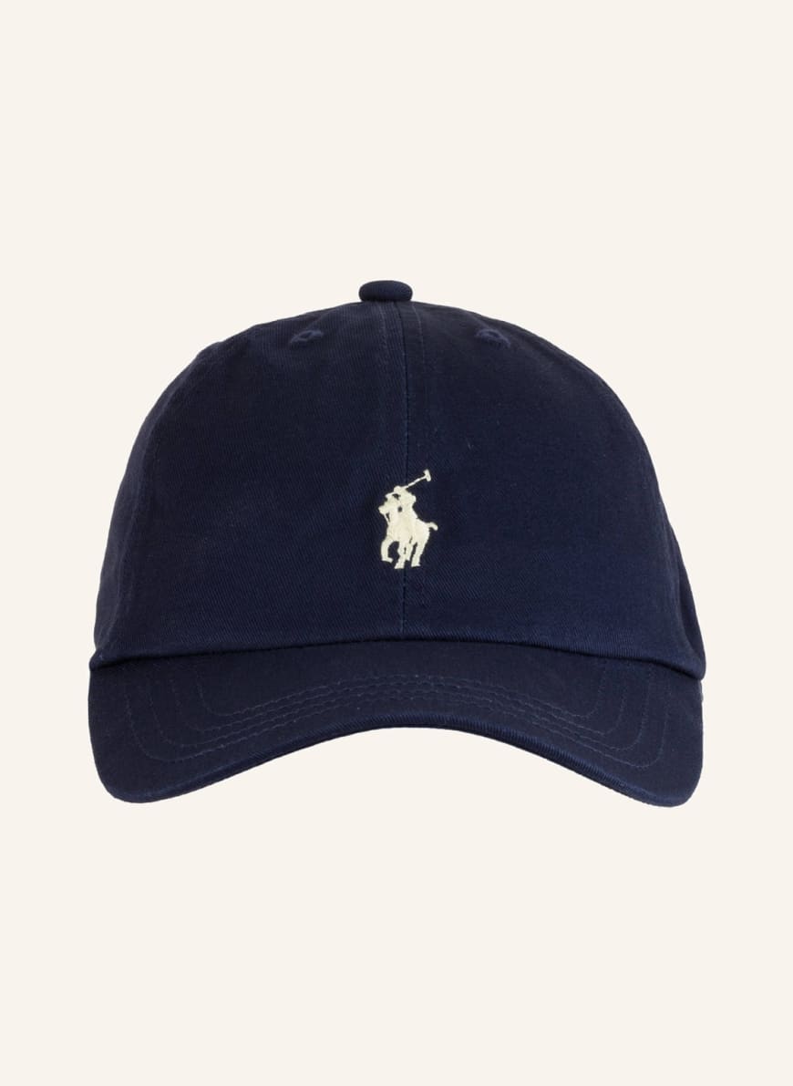 Black ralph lauren cap white horse store
