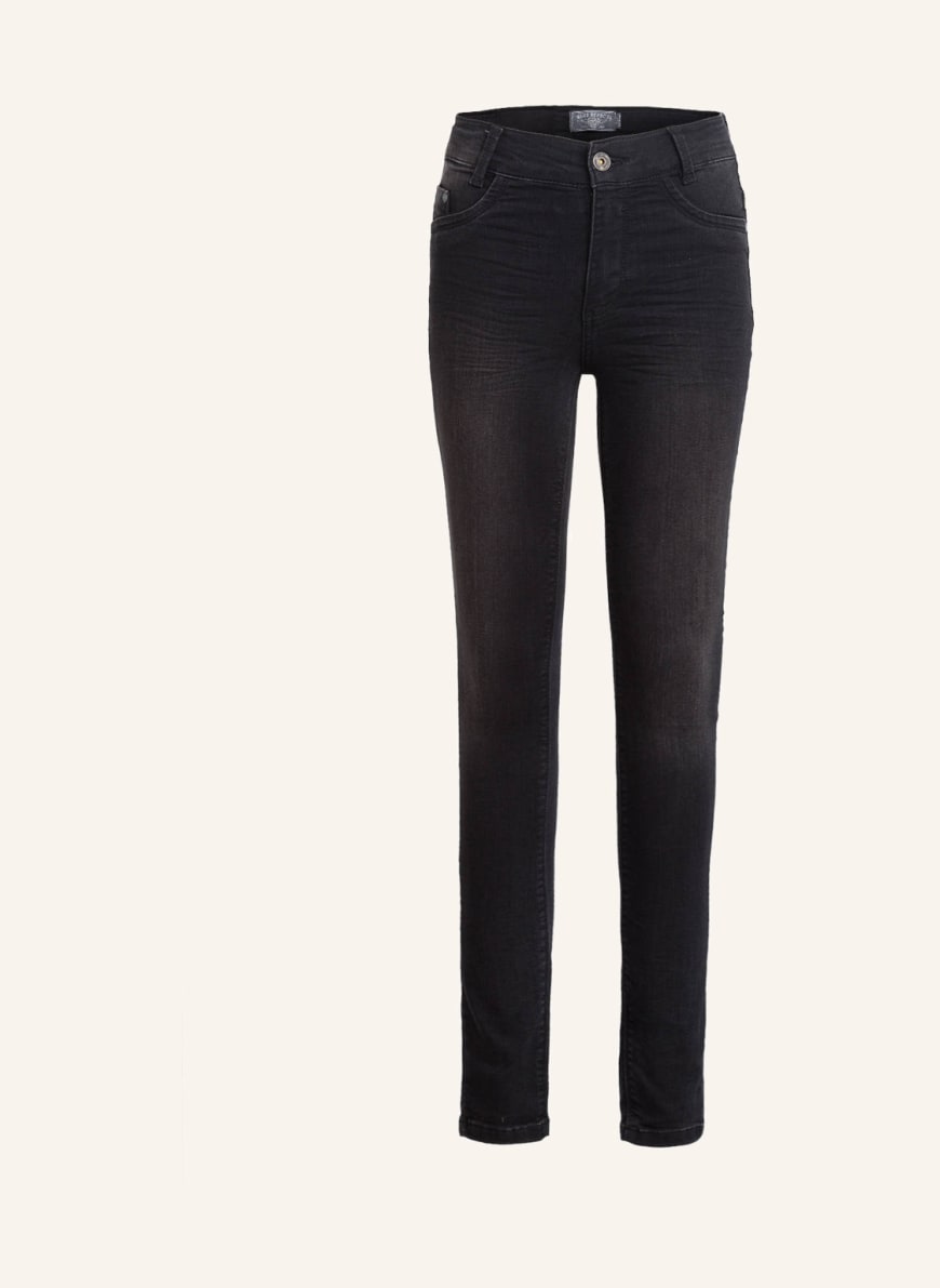 BLUE EFFECT Jeans Slim Fit, Farbe: 9598 Black soft used (Bild 1)