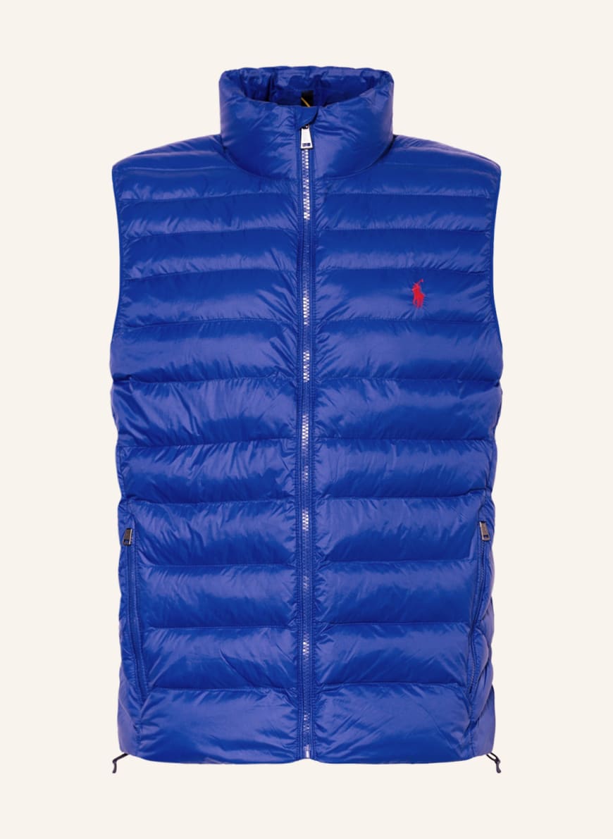 POLO RALPH LAUREN Quilted vest in blue | Breuninger