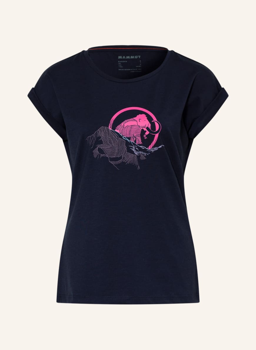 MAMMUT T-shirt MOENCH, Color: DARK BLUE (Image 1)