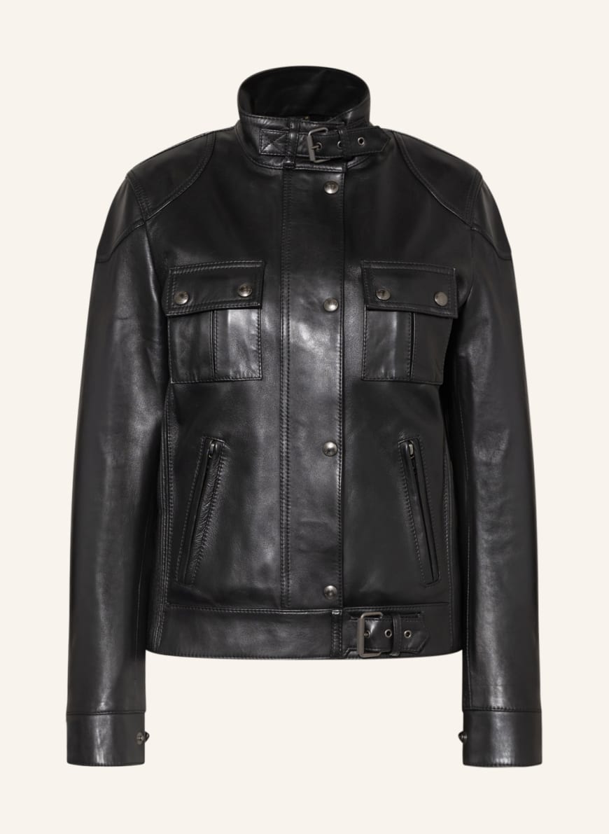 BELSTAFF Lederjacke GANGSTER, Farbe: SCHWARZ (Bild 1)