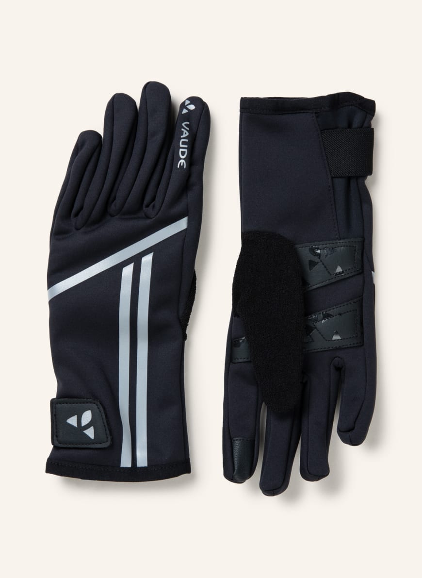 VAUDE Cycling gloves POSTA, Color: BLACK(Image 1)