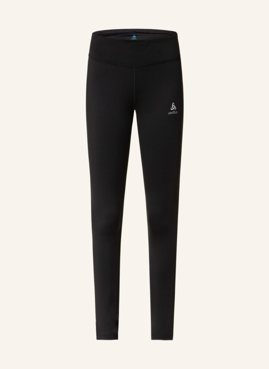 odlo Lauf-Tights ESSENTIAL WARM, Farbe: SCHWARZ (Bild 1)