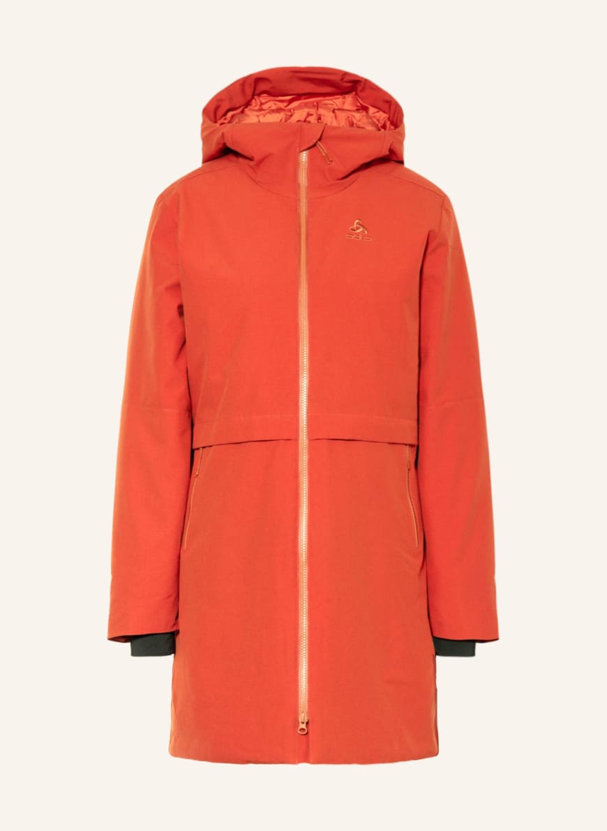 odlo Parka HALDEN S-THERMIC, Color: DARK ORANGE (Image 1)