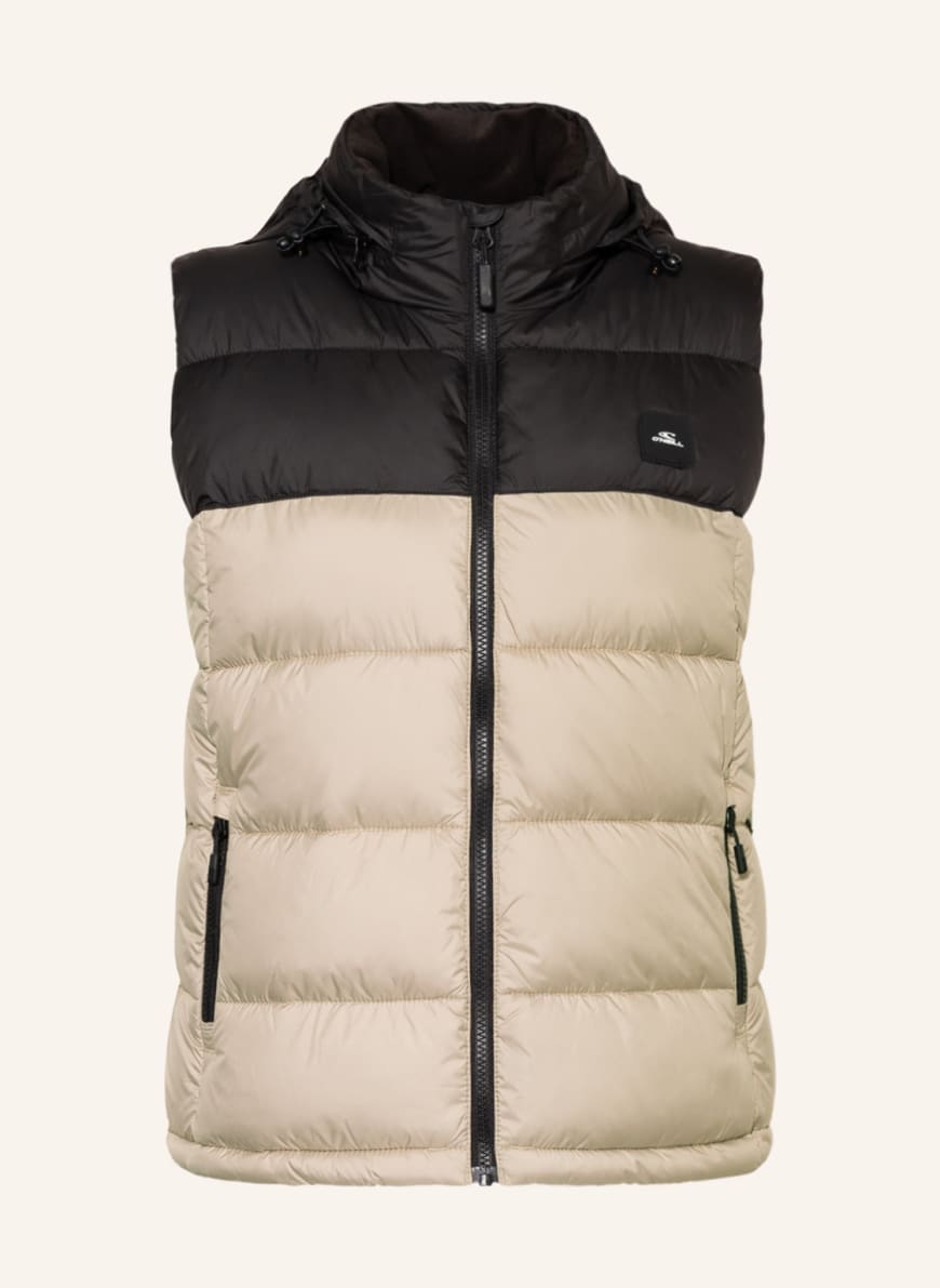 O'NEILL Kamizelka pikowana ORIGINALS PUFFER, Kolor: BEŻOWY/ CZARNY(Obrazek 1)