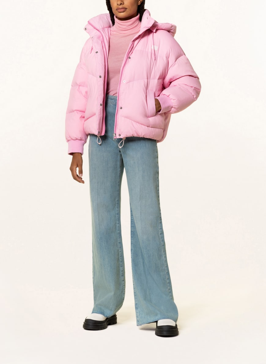 Levi's® Down jacket with removable hood in pink | Breuninger