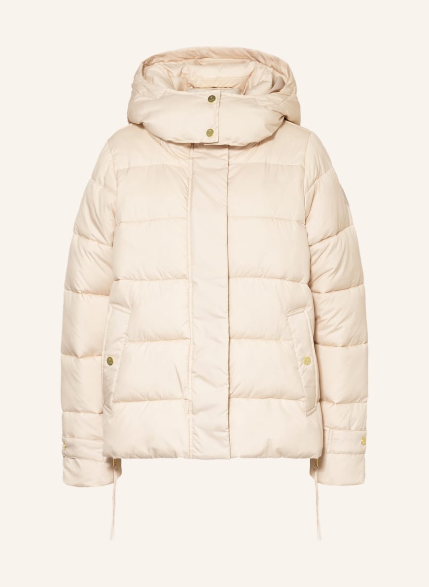 JOOP! Quilted jacket with detachable hood , Color: CREAM (Image 1)