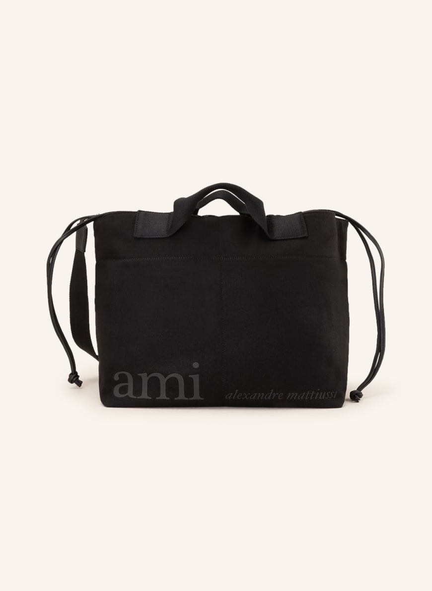 AMI PARIS Weekend bag, Color: BLACK (Image 1)