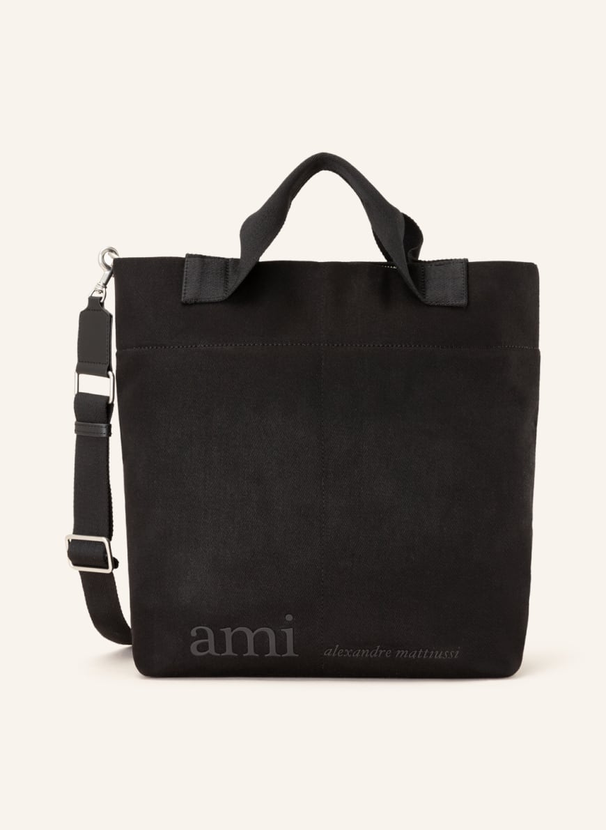 AMI PARIS Shopper, Color: BLACK (Image 1)