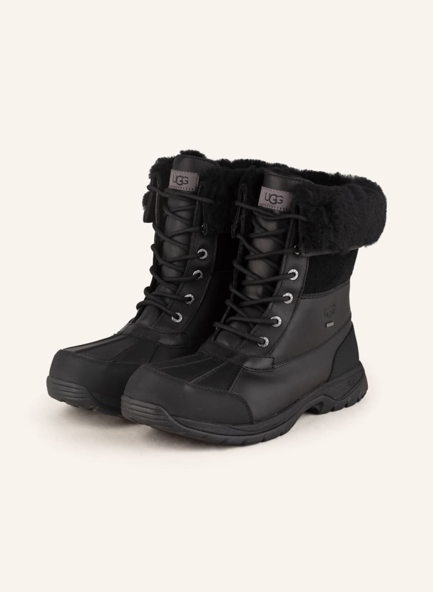 UGG Lace-up boots BUTTE, Color: BLACK(Image 1)