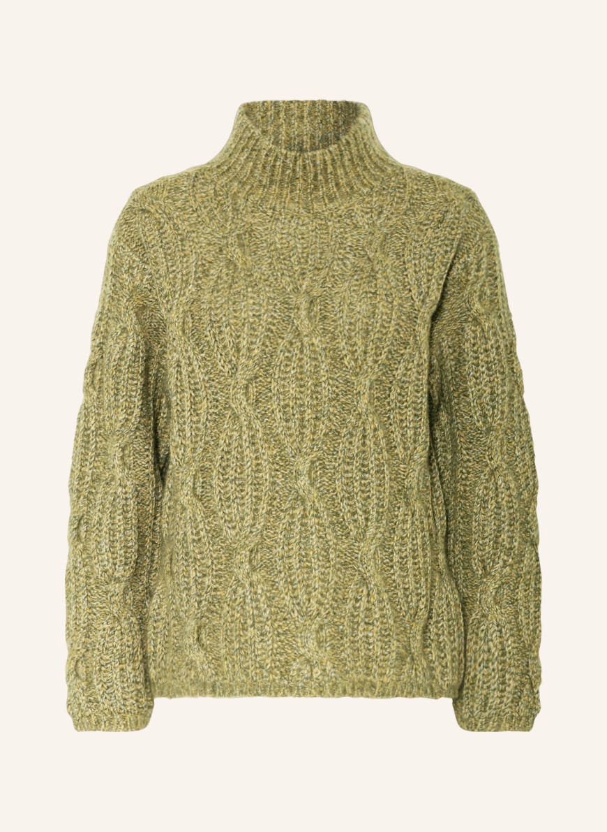 REPEAT Cashmere sweater, Color: LIGHT GREEN/ YELLOW (Image 1)