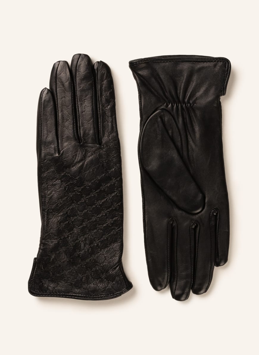 JOOP! Leather gloves, Color: 001 BLACK/001 (Image 1)