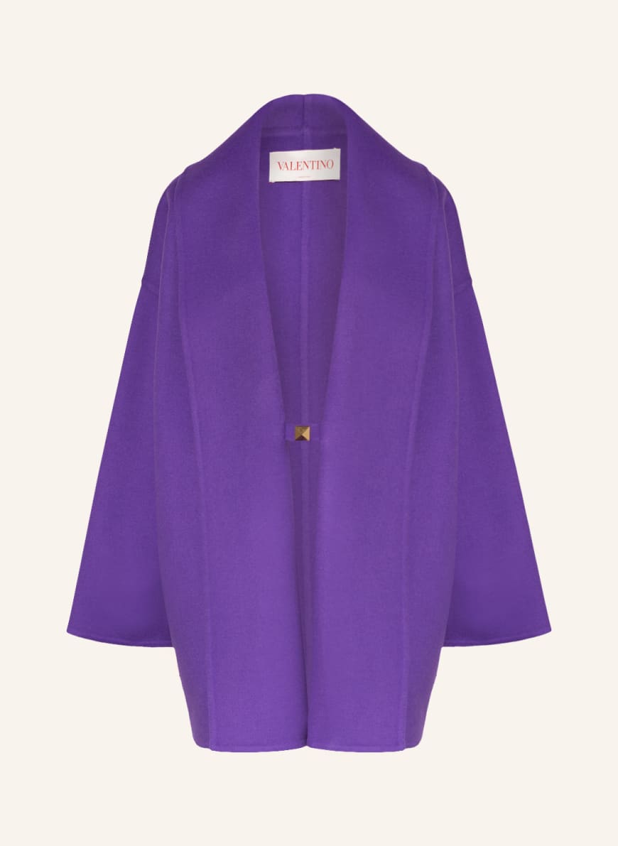 VALENTINO Wool coat , Color: PURPLE (Image 1)