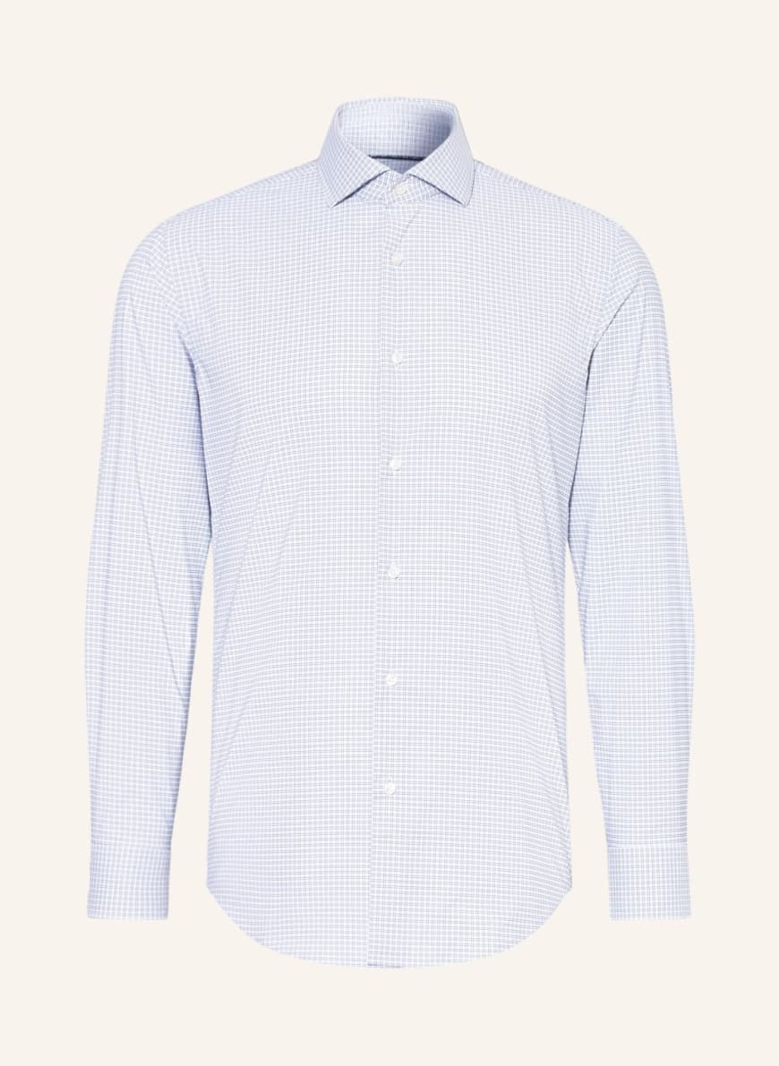 BOSS Jersey shirt HANK PERFORMANCE slim fit , Color: CREAM/ DARK BLUE (Image 1)