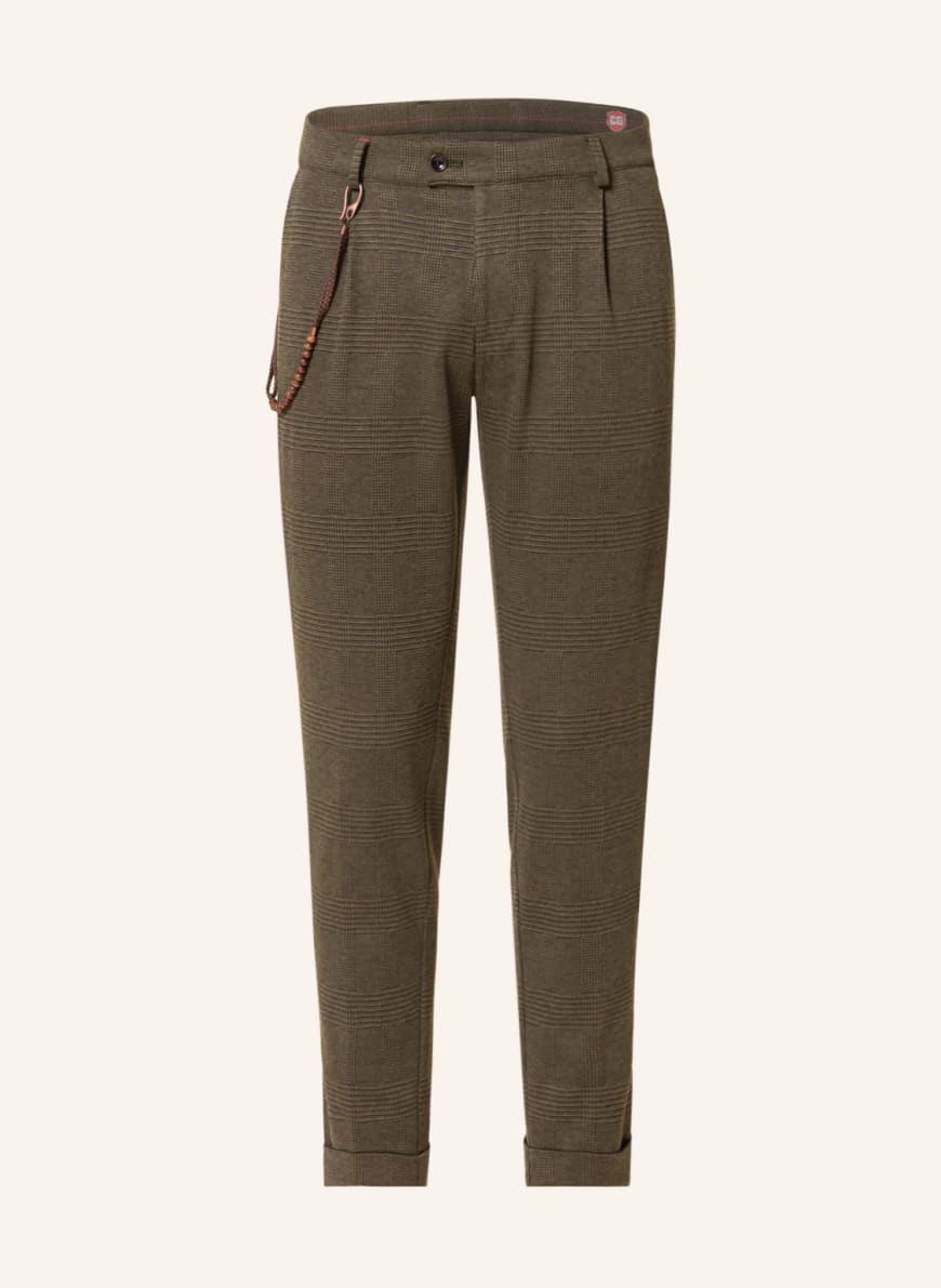 CG - CLUB of GENTS Suit trousers CLOUD extra slim fit , Color: 53 gruen dunkel(Image 1)