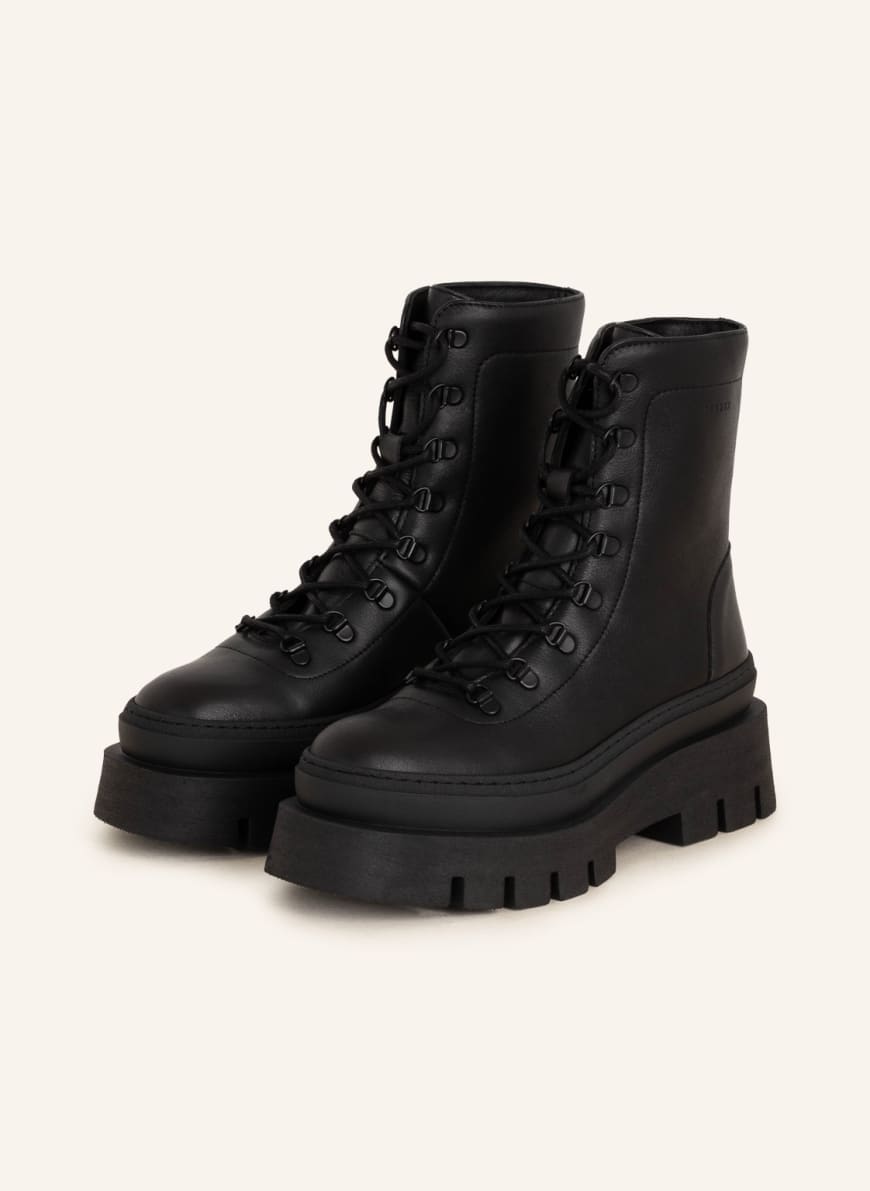 COPENHAGEN Lace-up boots CPH639, Color: BLACK(Image 1)