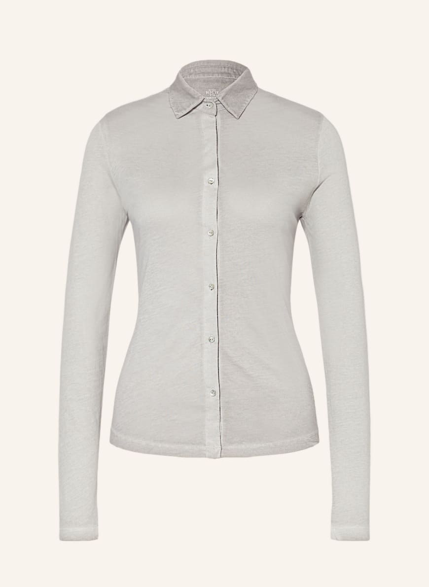 BETTER RICH Shirt blouse made of jersey, Color: LIGHT GRAY (Image 1)