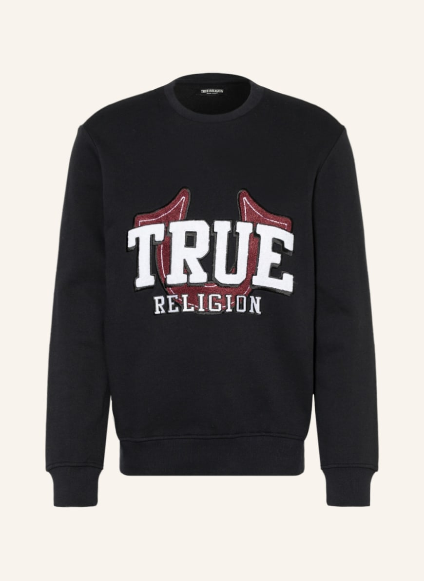 TRUE RELIGION Sweatshirt CHANILLE, Farbe: SCHWARZ(Bild 1)