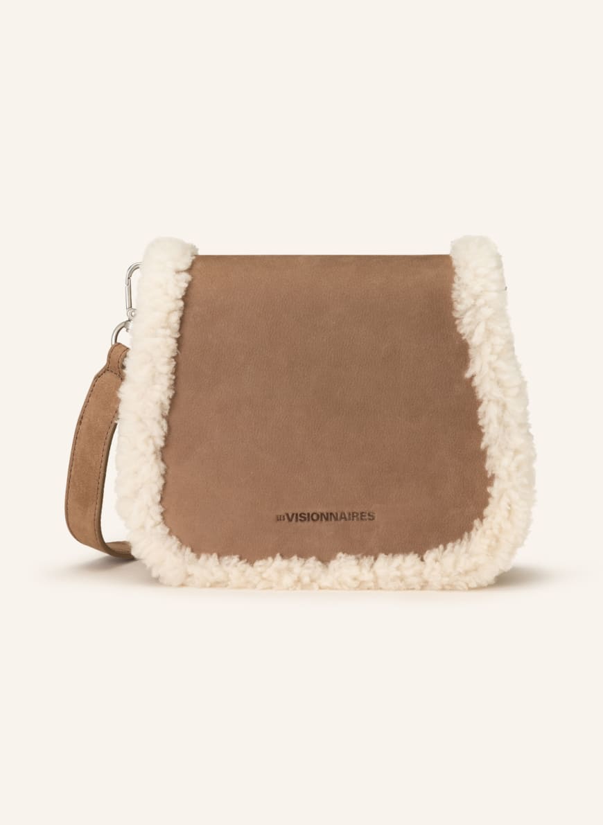 LES VISIONNAIRES Shoulder bag ELLI with teddy in light brown - Buy ...