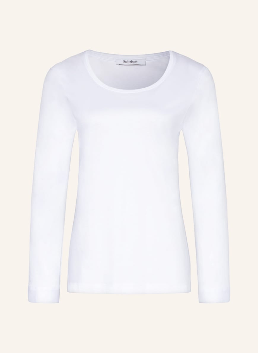 Soluzione Long sleeve shirt , Color: WHITE (Image 1)