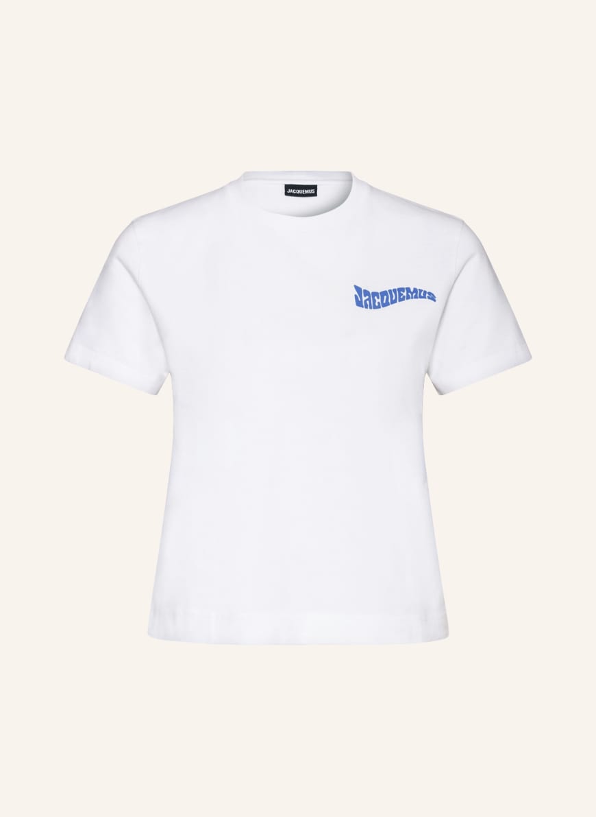 JACQUEMUS T-Shirt LE T-SHIRT CAMARGUE, Farbe: WEISS (Bild 1)