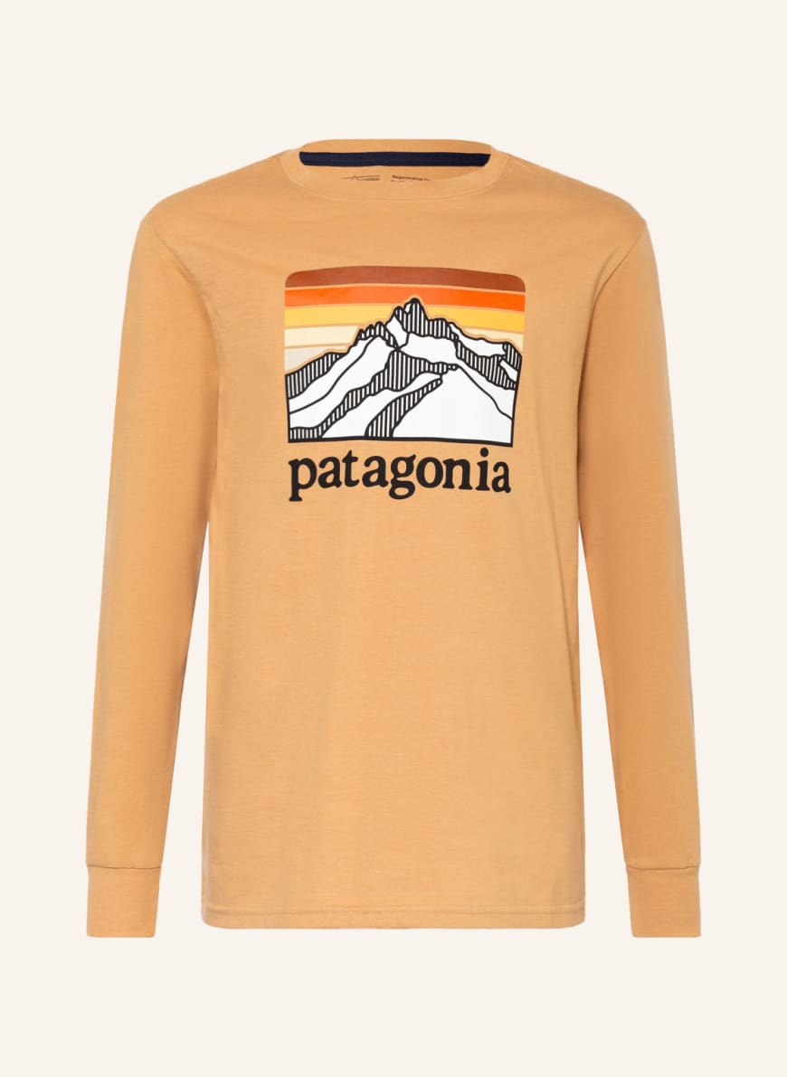 patagonia Longsleeve, Farbe: CAMEL/ SCHWARZ/ WEISS (Bild 1)