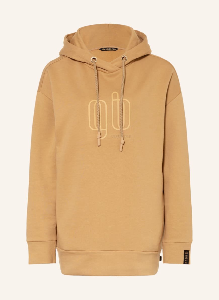 GOLDBERGH Hoodie POISE, Color: LIGHT BROWN(Image 1)