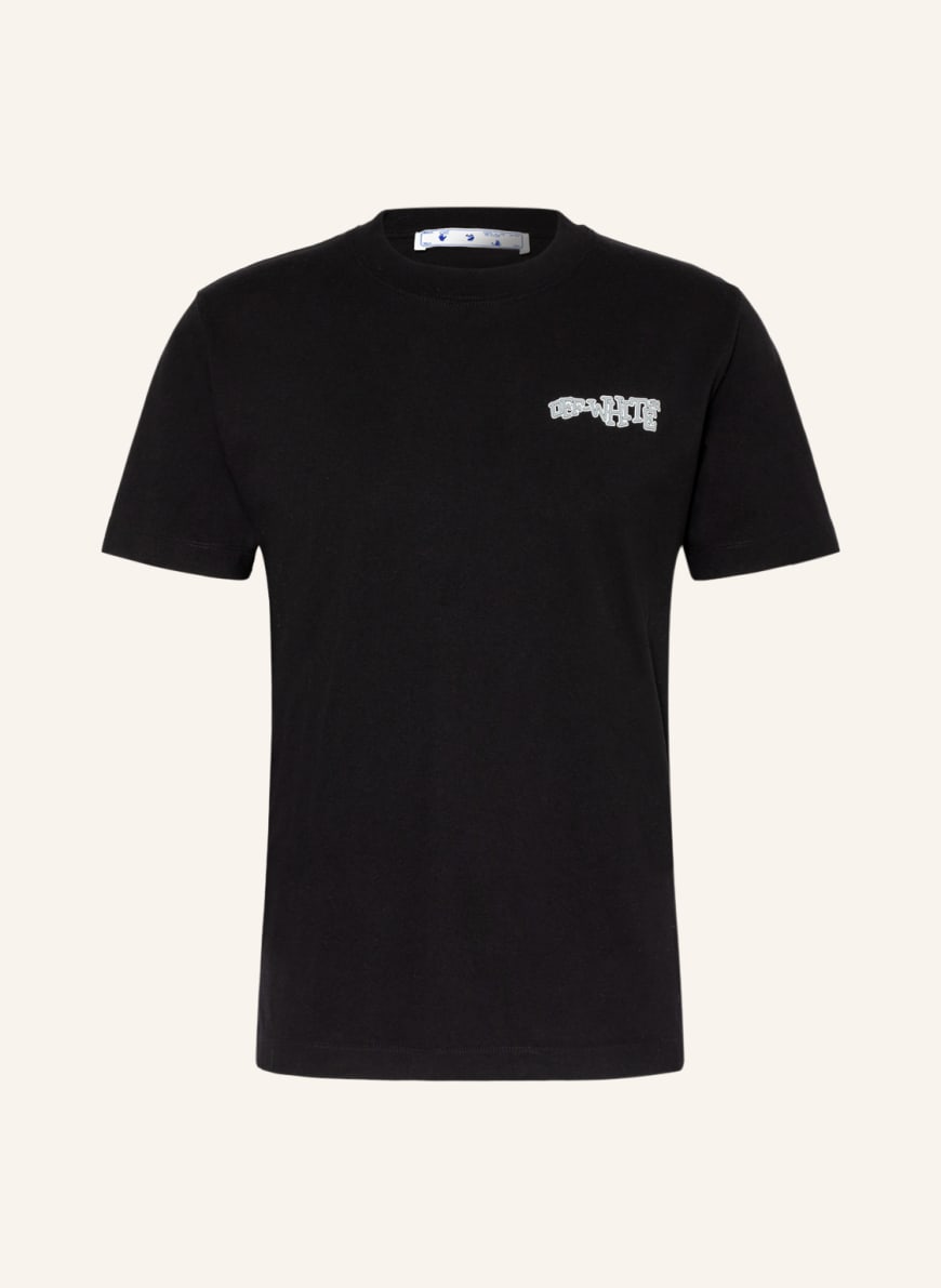 Off-White T-shirt CARLOS ARROW , Color: BLACK (Image 1)