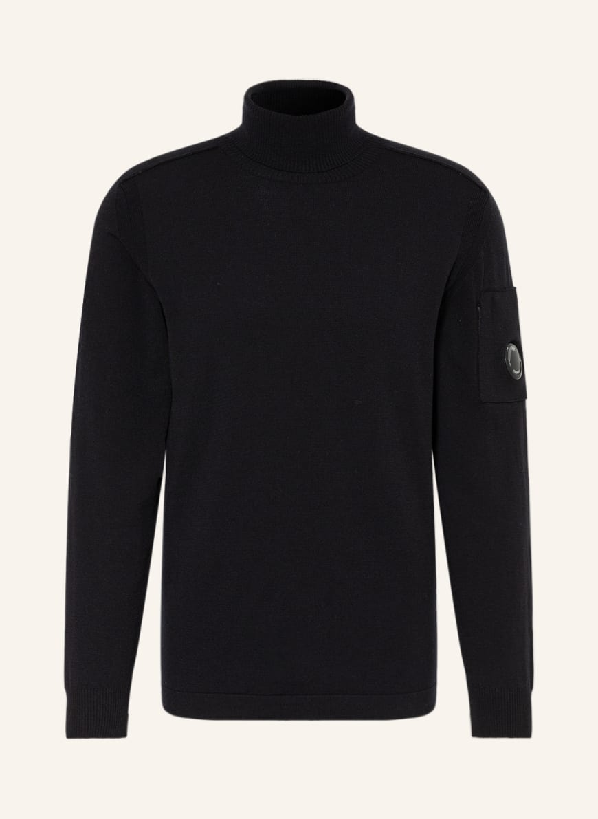 C.P. COMPANY Turtleneck sweater, Color: BLACK (Image 1)