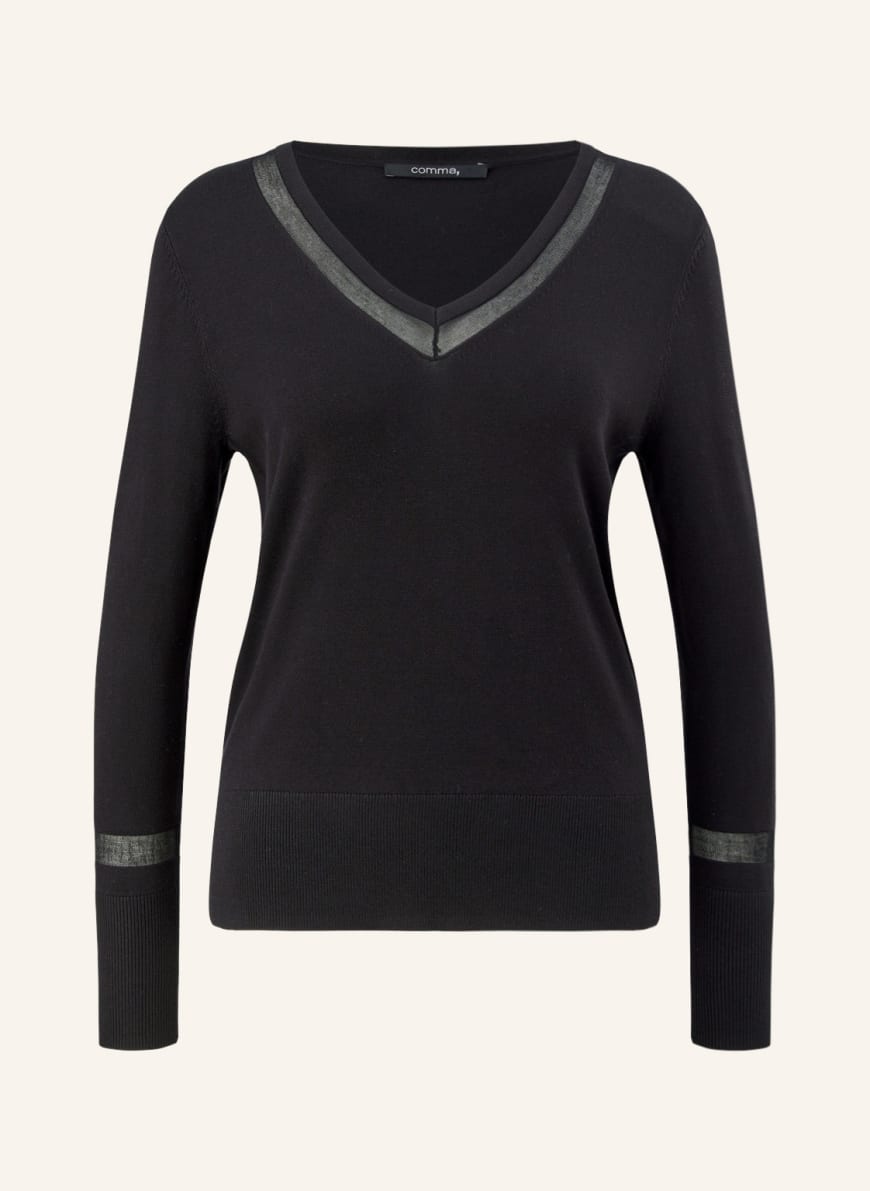 comma Sweater, Color: BLACK(Image 1)