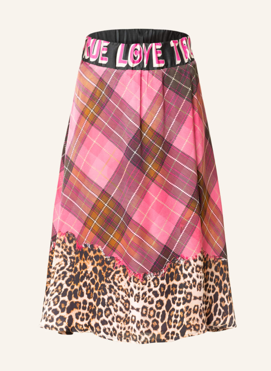 FrogBox Skirt, Color: PINK/ BROWN/ CREAM (Image 1)