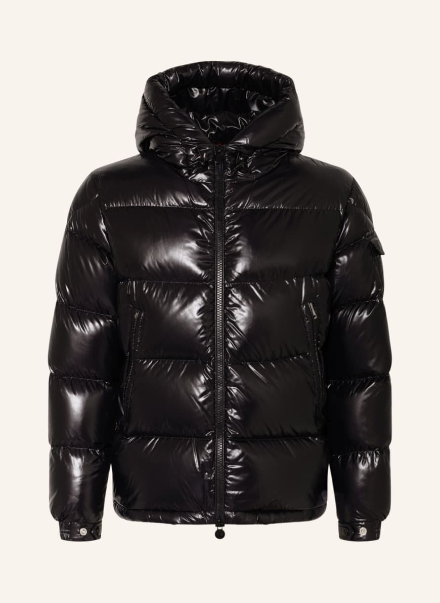 MONCLER Down jacket, Color: BLACK (Image 1)