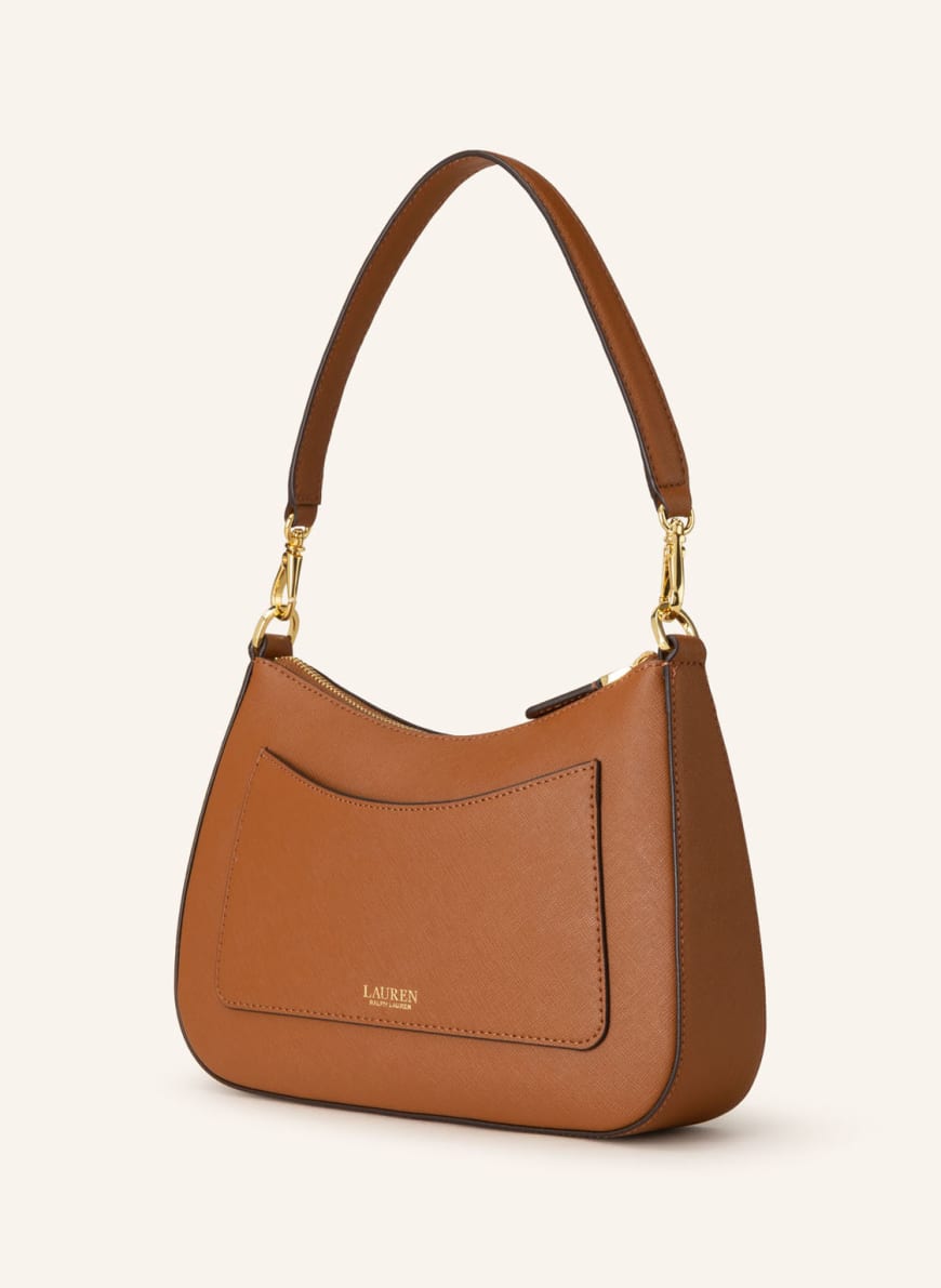 Saffiano satchel ralph lauren hotsell