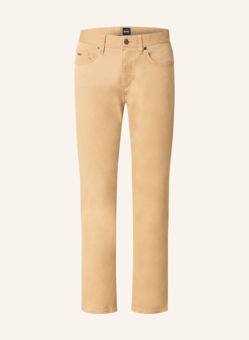 BOSS Pants DELAWARE slim fit , Color: 260 MEDIUM BEIGE (Image 1)